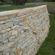 Drystone Climbing Wall at Kennington
